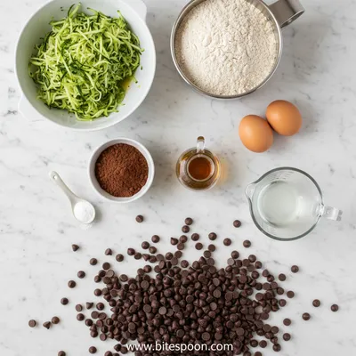 Gluten-Free Chocolate Zucchini Bread (Dairy-Free) - cooking process