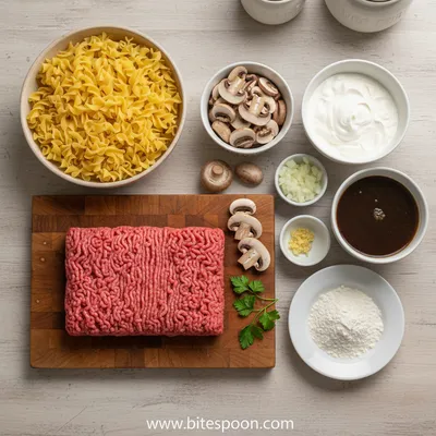 Creamy Ground Beef Stroganoff – Ready in 30 Minutes - cooking process