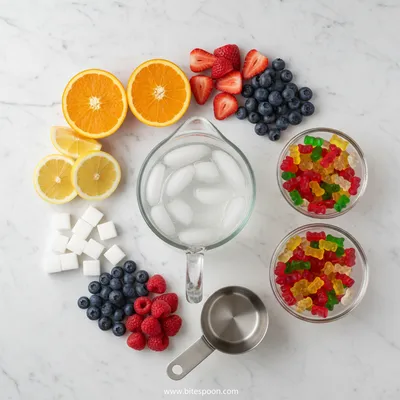 Gummy Bear Refresher – Quick & Easy Snack - cooking process