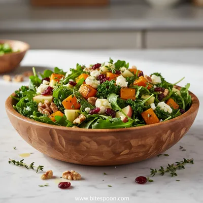 Harvest Salad with Lemon Thyme Dressing