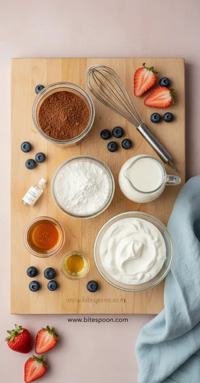 High Protein Chocolate Pudding - cooking process