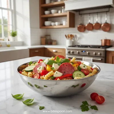 High-Protein Italian Pasta Salad