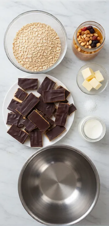Homemade Protein Bar – Quick & Easy Snack - cooking process