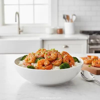 Honey Garlic Shrimp Bowls – Quick & Easy