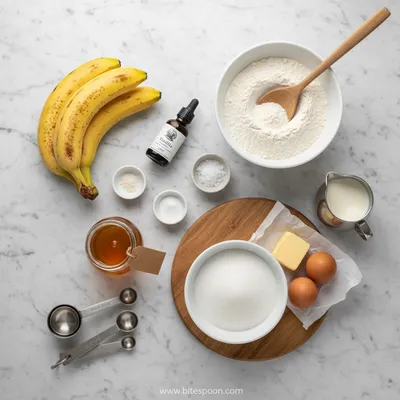 Honey Vanilla Banana Bread – Fluffy Quick Snack - cooking process