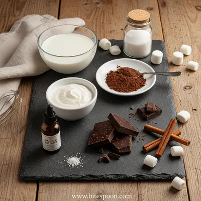 Best Hot Chocolate in a Crock Pot - cooking process