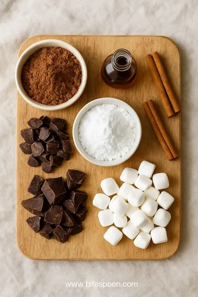 Hot Cocoa With Marshmallows - cooking process