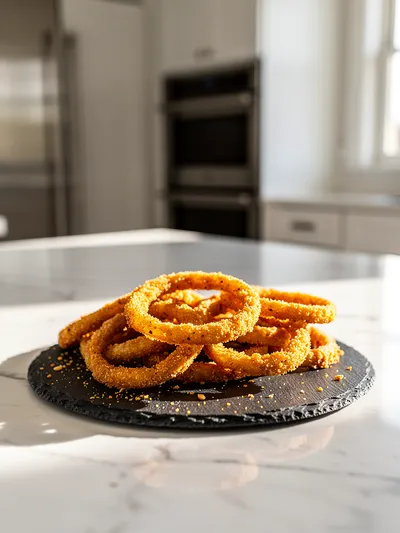 Crispy Keto Onion Rings – No Breadcrumbs, No Frying