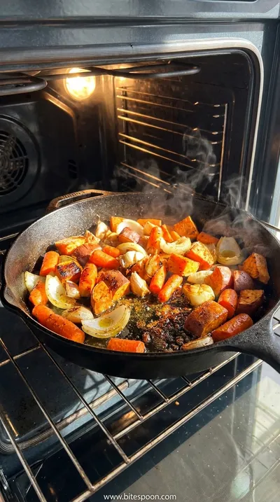 Irresistible Roasted Veggie Soup Recipe - cooking process