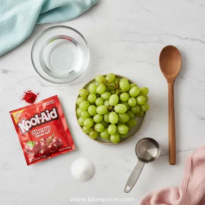 Kool-Aid Grapes Recipe - cooking process