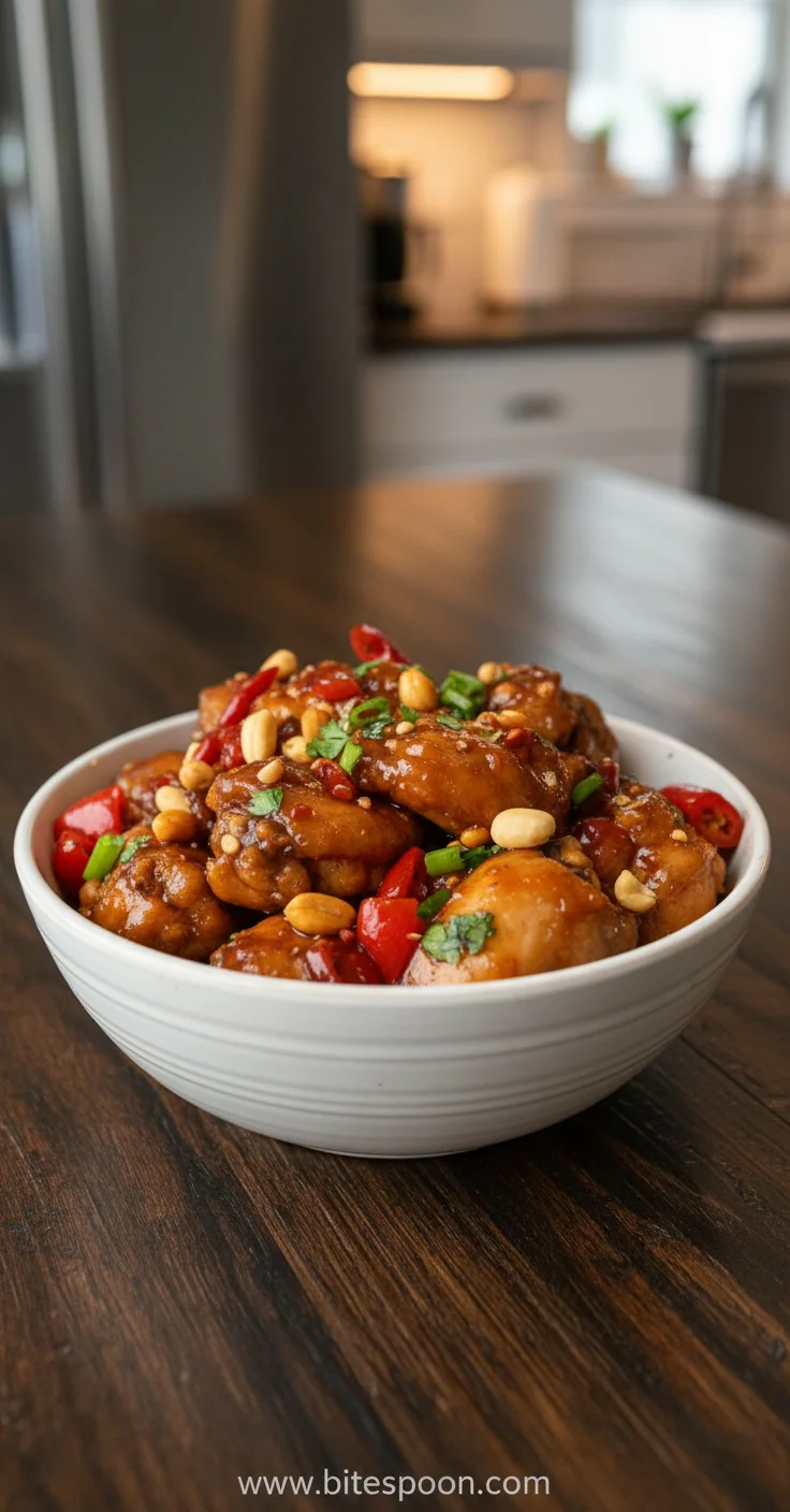 Crockpot Kung Pao Chicken