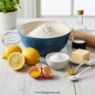 Lemon Crinkle Cookies – Easy Sweet Treat - cooking process