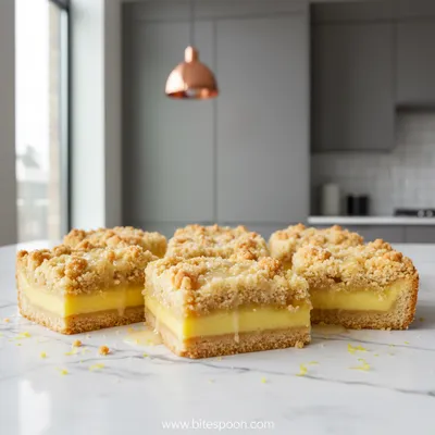 Lemon Crumb Bars – Quick & Easy Snack