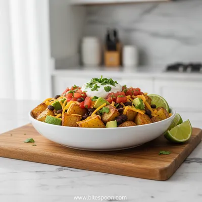 Loaded Potato Taco Bowl – Easy Meal Prep
