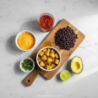 Loaded Potato Taco Bowl – Easy Meal Prep - cooking process