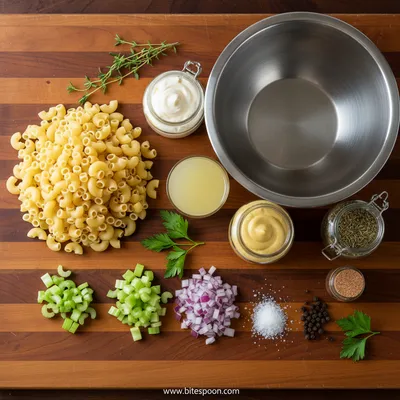 Macaroni Salad – Perfect for Potlucks - cooking process