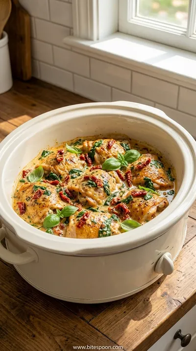 Crock Pot Marry Me Chicken - Creamy Slow Cooker Dinner
