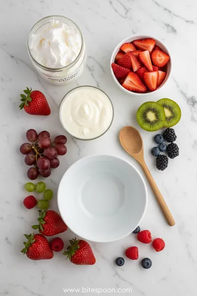 Easy Marshmallow Fluff Fruit Dip – 3 Ingredients - cooking process