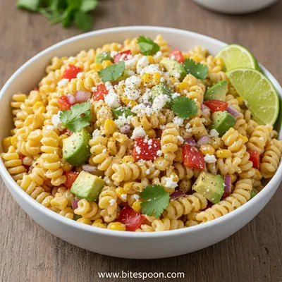 Mexican Street Corn Pasta Salad – Quick & Easy Snack