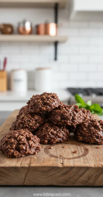 Vintage No-Bake Cookies