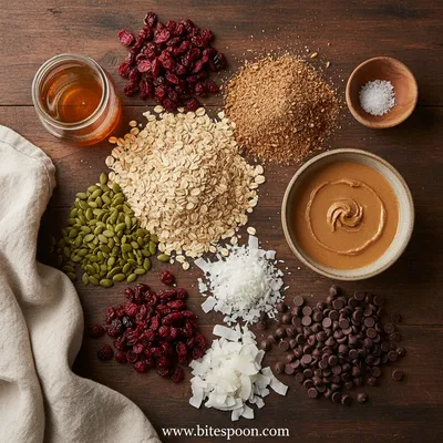 Homemade No Bake Granola Bars - cooking process