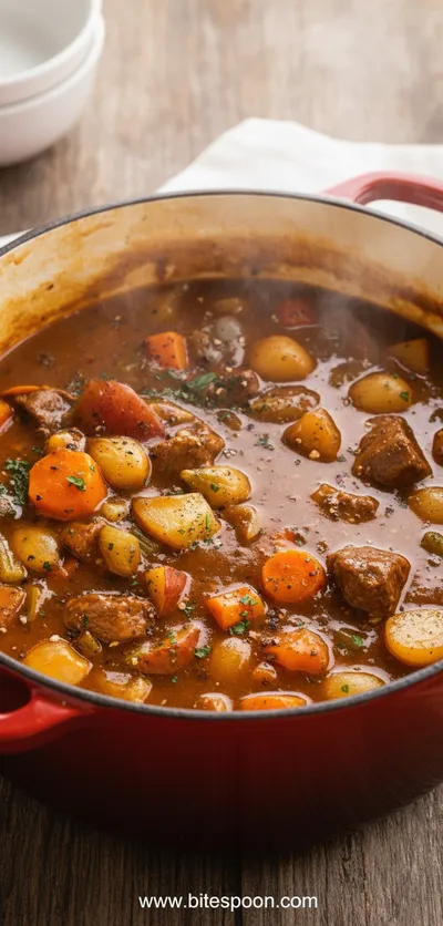 Old Fashioned Beef Stew - ingredients preparation