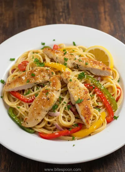 Olive Garden Chicken Scampi Recipe - ready to serve