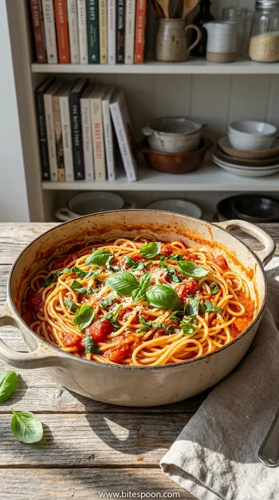 Easy One Pot Pasta Recipe - Quick Dinner Solution