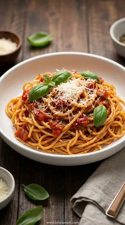Easy One Pot Pasta Recipe - Quick Dinner Solution - ready to serve