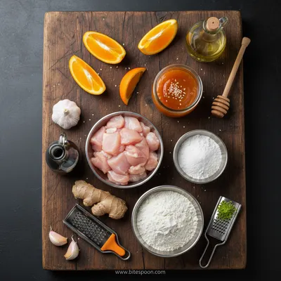 Orange Chicken – Crispy Tangy Quick Recipe - cooking process