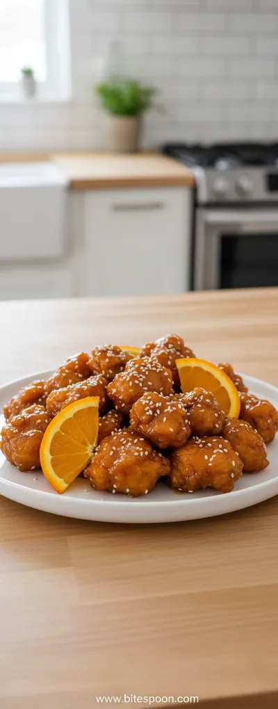 Orange Chicken – Crispy Tangy Quick Recipe