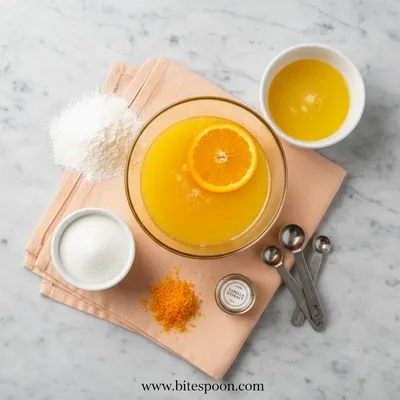 Orange Juice Cake – Quick & Easy Treat - cooking process