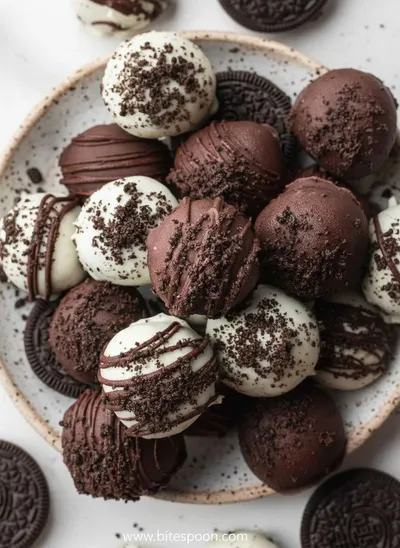 Oreo Balls Recipe - ingredients preparation