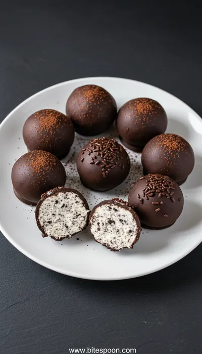 Oreo Balls Recipe - ready to serve