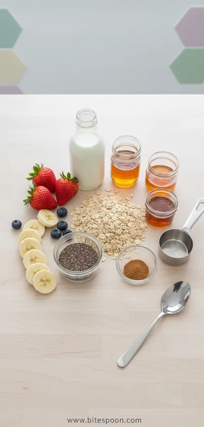 Overnight Oats – Easy Healthy Breakfast Recipe - cooking process
