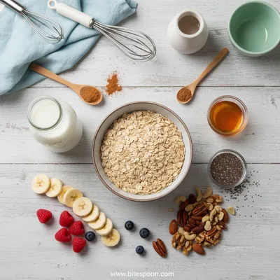 Overnight Oats Recipe – Healthy Low‑Calorie Breakfast - cooking process