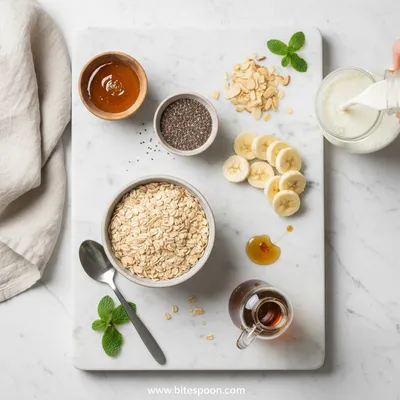 Basic Overnight Oats - cooking process