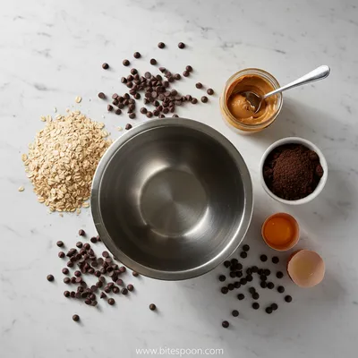 5-Ingredient Peanut Butter Oatmeal Chocolate Chip Cookies - ready to serve