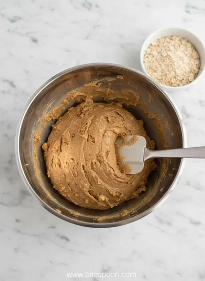 Easy Peanut Butter Protein Balls - ingredients preparation