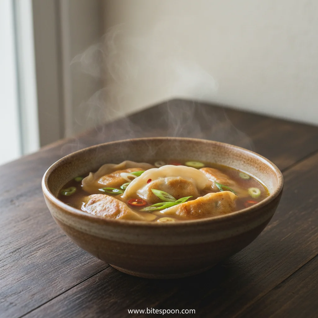 Easy Potsticker Soup Recipe for Comfort Food