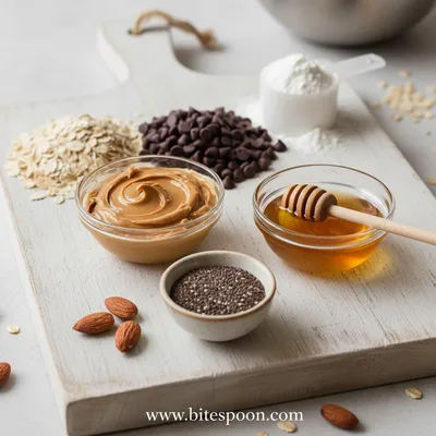 Protein Balls – No Bake Energy Snack - ingredients preparation