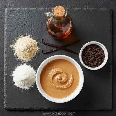 Protein Cookie Dough Recipe - cooking process