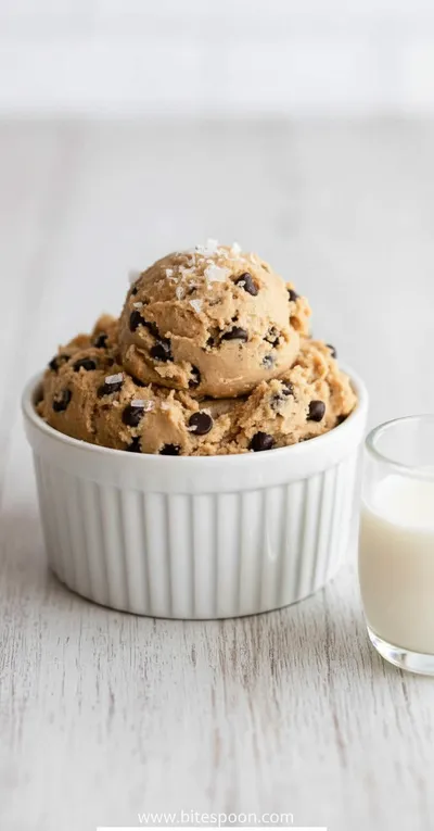 Protein Cookie Dough Recipe - ready to serve