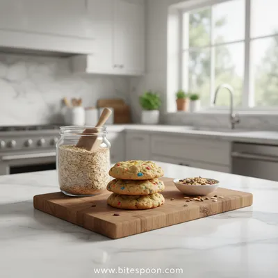 Protein Cookies – 4‑Ingredient Quick Snack