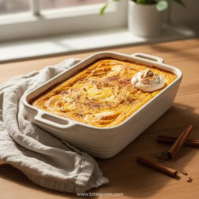 Viral Pumpkin Cottage Cheese Bake Healthy Recipe