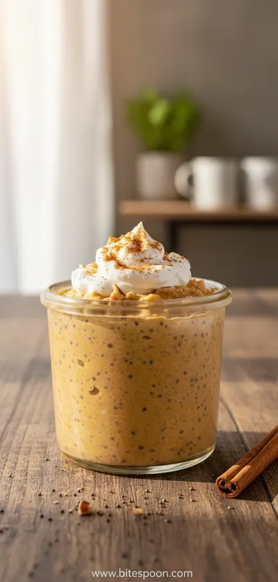 Pumpkin Pie Overnight Oats With Chia Recipe