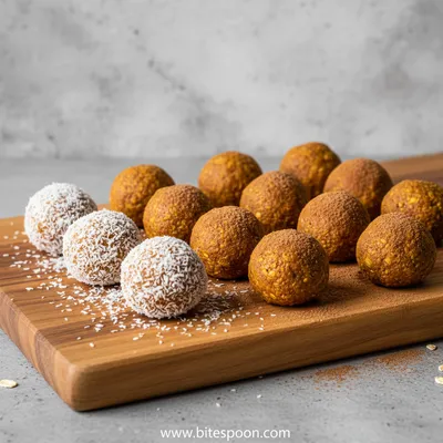 Pumpkin Protein Balls - Gluten-Free Vegan Snack