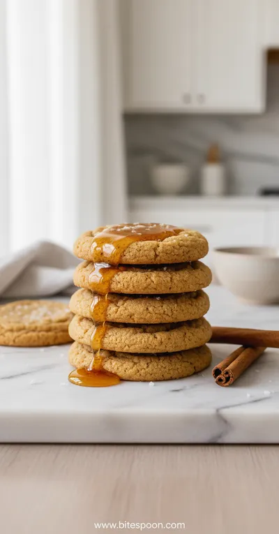 Salted Honey Cinnamon Cookies – Easy Snack Recipe