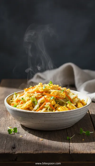 Scrambled Eggs With Cabbage Recipe