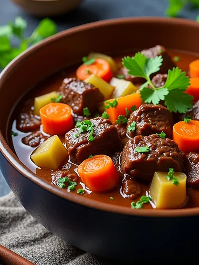 Slow Cooker Beef Stew – The Best You’ll Ever Eat - ready to serve